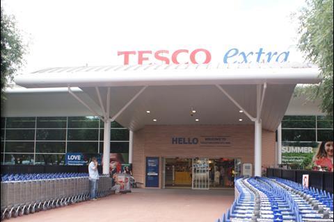 Tesco unveils new format Extra store in Watford
